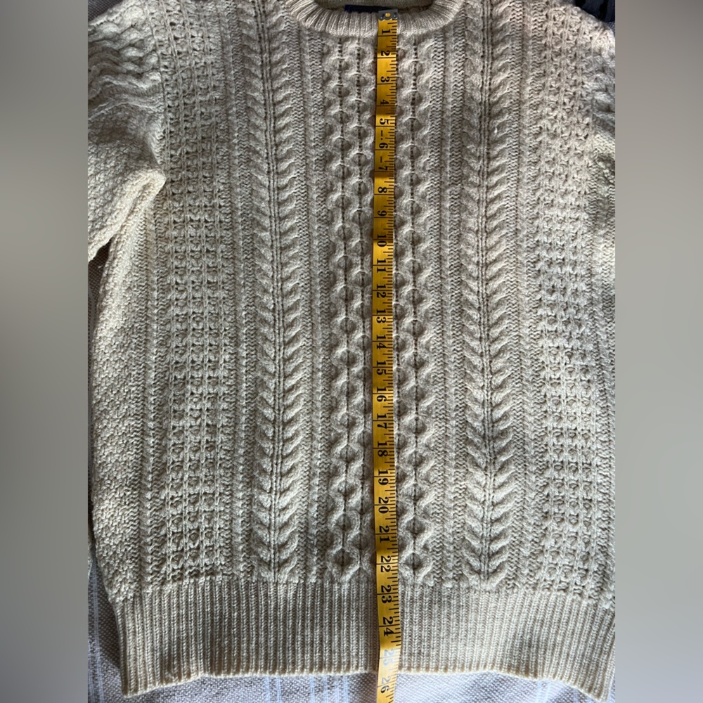 Pendleton Men's Crewneck Sweater in Beige - Picture 5 of 6